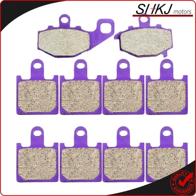 Kit de 5 pares de pastillas de freno delanteras y traseras para Kawasaki ZX600P Ninja ZX6R 2007-2008 Foto 1 de 4