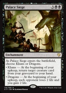Palace Siege - Light Play MTG Commander 2017 - Picture 1 of 1