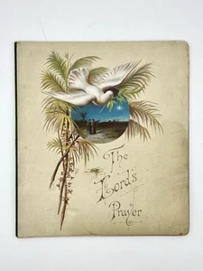Antique The Lord's Prayer Helen Marion Burnside Children's Book Poems Late 1800s - Bild 1 von 14