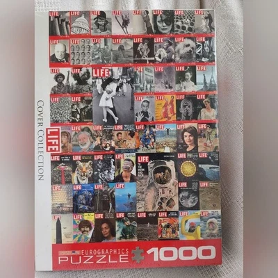 Rompecabezas de 1000 piezas cubiertas de revista Eurographics LIFE - colección de portadas Foto 1 de 4