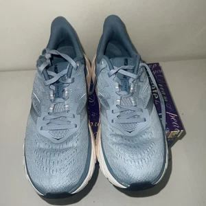Hoka One One Arahi 5 Zapatos Mujer Talla 8 B Correr Entrenadores Atléticos Azul Niebla - Imagen 1 de 21