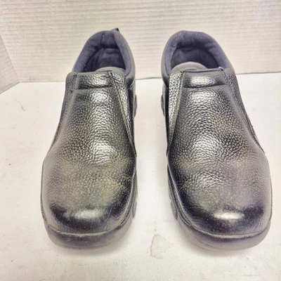 Roper Performance Slip-Ons Men Size 10 Black Leather Shoes 09-020-0601-0208 BL - Image 1 of 4