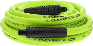 Flexzilla Air Hose, 3/8 in. x 25 ft., 1/4 in. MNPT Fittings, Heavy Duty, Lightw - Picture 1 of 8