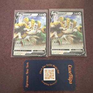 2x Regigigas V 113/159 Crown Zenith Holo - Picture 1 of 3
