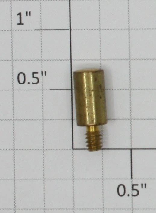 Silbato locomotora eléctrica de latón corto calibre estándar Ives 3242-2 (1) Foto 1 de 1