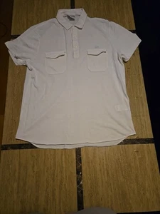 Polo uomo Lacoste doppia tasca manica corta bianca - Foto 1 di 10