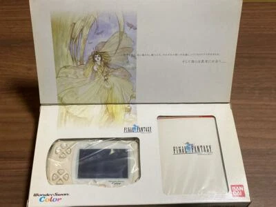 Consola Bandai WonderSwan Color WS Final Fantasy Modelo Limitado En Caja Foto 1 de 3