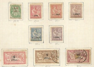 FRANCÉS ZANZÍBAR 28 SELLOS DIFERENTES MH - USADO YV#1/55 no consecutivo - Imagen 1 de 2