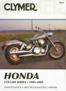 Manuale Honda VTX1300 Series 2003-2009 Clymer Workshop - Foto 1 di 5