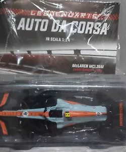 Leggendarie auto da corsa McLaren MCK35M di Lando Norris DEL 2021 in scala 1:24 - Foto 1 di 5