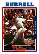2005 Topps Opening Day Philadelphia Phillies Baseball Card #145 Pat Burrell