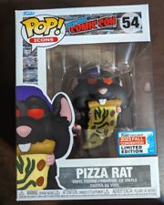 Pop! Icons: New York Comic Con Pizza Rat 2023 Fall Convention With Protector