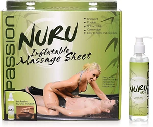 Nuru aufblasbares Massageblatt Deluxe Kit - Bild 1 von 8