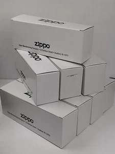 ZIPPO Empty White Shipping / Storage Boxes 8pk - Great Condition, Only Used Once - Picture 1 of 7