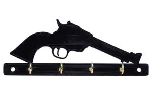 Ruger Wrangler .22 Gun Handgun Key Rack Holder Hanger Entryway Wall Organization - Picture 1 of 5
