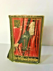 Karl May DIE HERREN von GREIFENKLAU German 1930 Rare Vintage RA - Foto 1 di 6