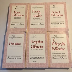 1989 The Original Home Schooling Series Complete 6 Book Lot Set Charlotte Mason - Picture 1 of 16