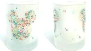 Disney Mickey Mouse Minnie Milchglas Blumen Tasse Becher Gänseblümchen Ohr & Kopf Neu - Bild 1 von 4