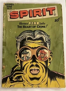 SPIRIT #9 (1947) Quality; Lou Fine, Jack Cole et al; Low Grade Golden Age; Rare - Picture 1 of 12