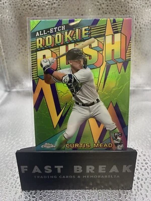 2024 Topps Chrome - Curtis Mead - All-Etch Rookie Rush RC (#CERR-6) - Image 1 of 2