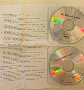 RADIO SHOW 6/17/10 MIDNIGHT SPECIAL: JAKOB DYLAN, EWAN MacCALL & PEGGY SEEGER - Picture 1 of 2