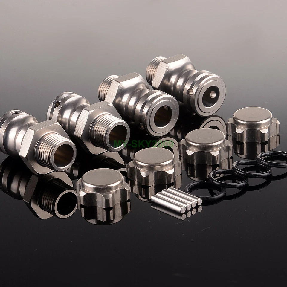 HSP 89108 ALUMINUM 17mm HEX DRIVE ADAPTER COVER 23mm EXTENSION For 1/8 RC  - Image 1 of 2