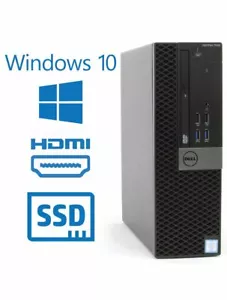 DELL OPTIPLEX 7040 (SFF) i5 6500 16GB DDR4 256GB SSD HDMI WIN 10 PRO - REFURB - Picture 1 of 5