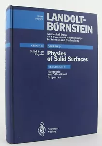 Physik fester Oberflächen Unterband B: Elektronische und Schwingungseigenschaften '94 - Bild 1 von 8