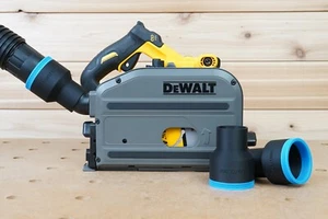 Adaptador de manguera de aspiradora de tienda de 2 1/2" para sierra de oruga Dewalt - Imagen 1 de 4