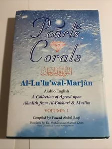 Al-Lulu Wal Marjan - Perals & Corals Vol. 1 Hardcover And Duster Sleeve Great - Picture 1 of 3