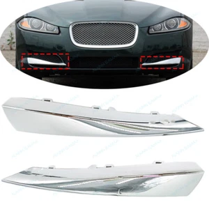 Front Bumper Side Grille Cover Molding Trim l Fit For Jaguar XF 2012-2015,RH&LH - Picture 1 of 9