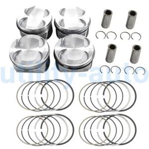 4X Piston & Ring N12 N16 For MINI R55 R56 R57 Cooper Countryman Paceman 2006-16 - Bild 1 von 9