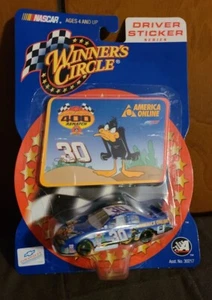 2002 NASCAR Winner's Circle Jeff Green #30 Looney Tunes Daffy Duck Sticker 1:64 - Picture 1 of 2