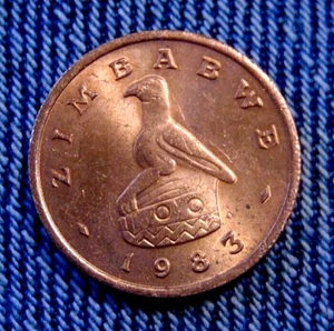 Zimbabwe 1 ONE Cent 1983 Bronze KM#1 UNC BU - Picture 1 of 2