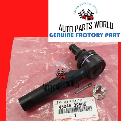 GENUINO TOYOTA 03-09 4RUNNER FJ CRUISER GX470 EXTREMO DE BARRA DE DIRECCIÓN 45046-39505 Foto 1 de 3