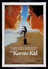 THE KARATE KID ✯ CineMasterpieces VINTAGE 1984 MOVIE POSTER LINEN BACKED