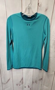 Under Armour Women's Size M Green Long Sleeve Top - Picture 1 of 3