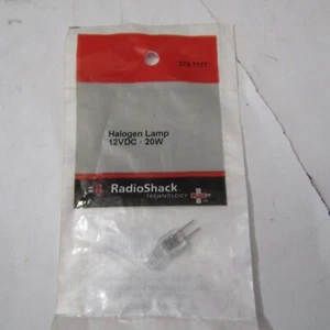 Lámpara halógena RadioShack 12 VDC 20W 272-1177 nueva y precintada. - Imagen 1 de 3