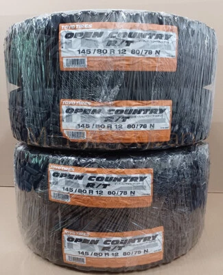 4x Toyo Open Country RT 145/80R12 Tires Snow Mud Suv Tire for Off Road 145 80 12 - Image 1 of 4