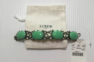 J.Crew Factory Women's Authentic NWT Large Sones Bracelet With Pouch - Picture 1 of 5