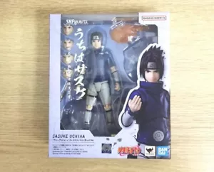 Bandai S.H.Figuarts Sasuke Genius Ninja with the Blood of Uchiha Figure In Hand - Picture 1 of 10