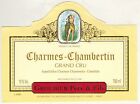 Etiquette Vin de bourgogne(750ml)-Charmes-chambertin-Groubier-Vigne-grappe-R.442