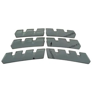 YOU.S Frontgrill Leiste Blende Edelstahl 6-TLG. für Renault Clio V ab Bj. 2019 - Picture 1 of 2