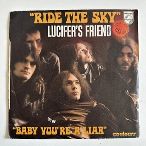 Lucifer S Friend 7’ Single Mono Ride The Sky - Rare French Press Nm - Picture 1 of 4