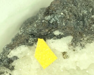 ARGENTOBAUMHAUERIT, BAUMHAUERIT & DUFRENOYSIT aus der Schweiz *RAR* 2cm - Bild 1 von 5
