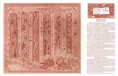 Leather Craft Doodle Page,             RIGHT and WRONG - Image 1 of 2