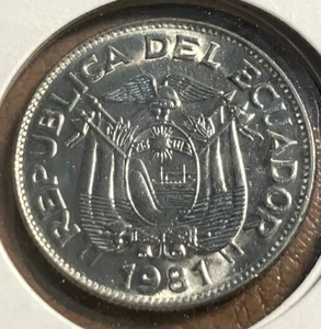 elf Ecuador 1 Sucre 1981 E36 - Picture 1 of 2