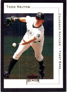 2001 Fleer Premium #62 Todd Helton Colorado Rockies - Picture 1 of 2