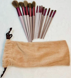 New 13 Pieces Professional Cosmetic Makeup Brush Set Eyeshadow Foundation - Picture 1 of 2
