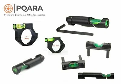 Air Rifle Bubble Level - 11mm Dovetail Rail 21mm 1" 25.2mm 30mm Scope Mount - Image 1 of 4